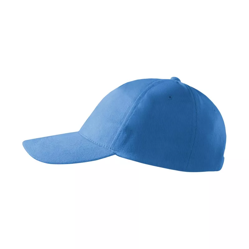 Reklamowa czapka z daszkiem 5 panelowa Malfini 5P 307 - Lazurowy (ADLER307-LAZUROWY)