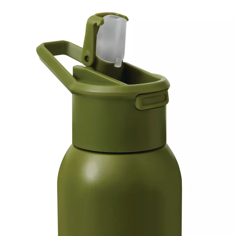 Butelka termiczna z podwójną izolacją - zielony wojskowy (56-0304812)