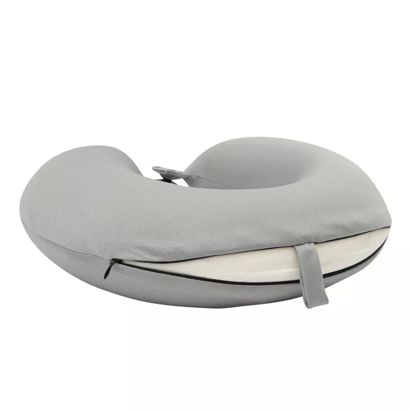 Poduszka podróżna BEST COMFY - szary (56-0607008)