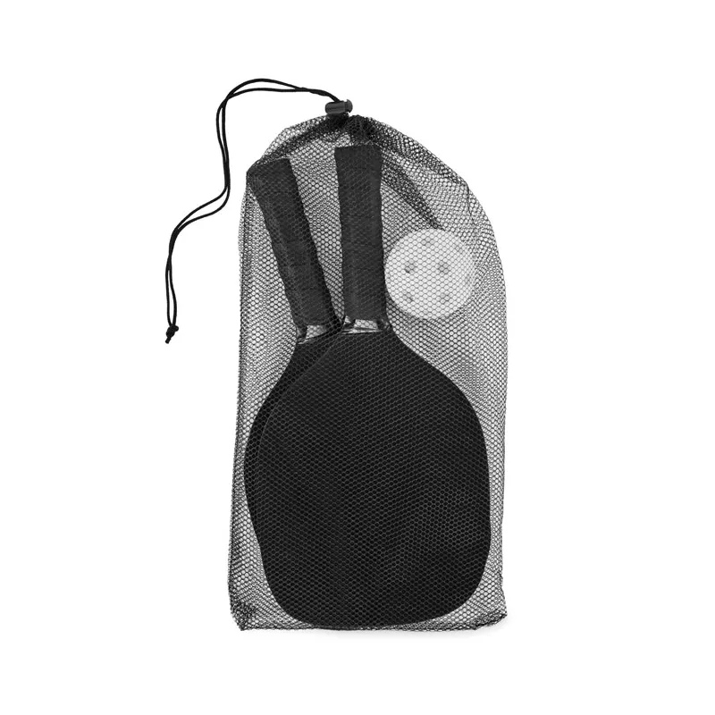 Zestaw do pickleballa z 2 rakietkami SETTY - Czarny (MO2701-03)