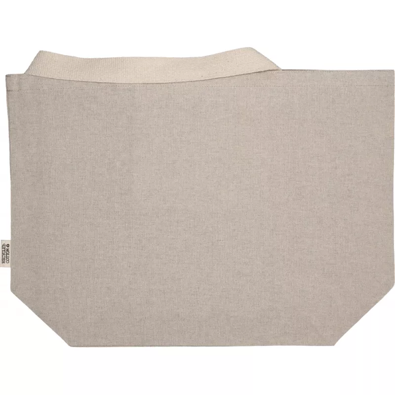 Torba bawełniana z recyklingu 200 g/m2 PILAR - beżowy (521613)