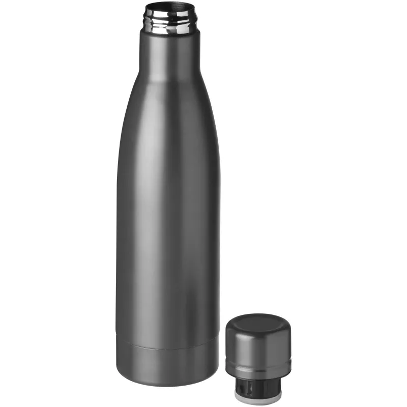 Butelka reklamowa Vasa 500 ml z miedzianą izolacją próżniową - Tytanowy (10049403)