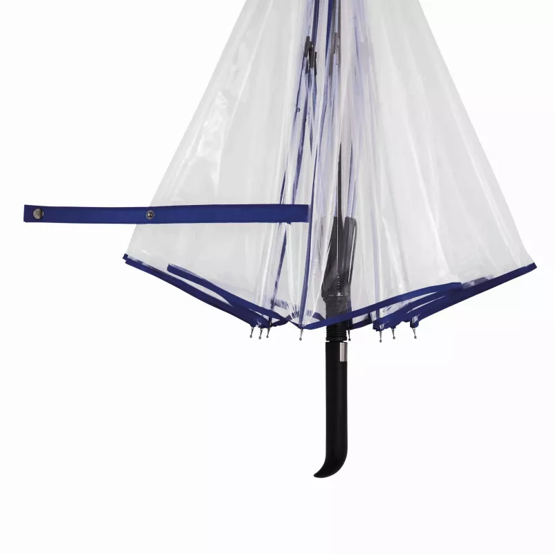 Automatyczny parasol - niebieski, transparentny (56-0103400)