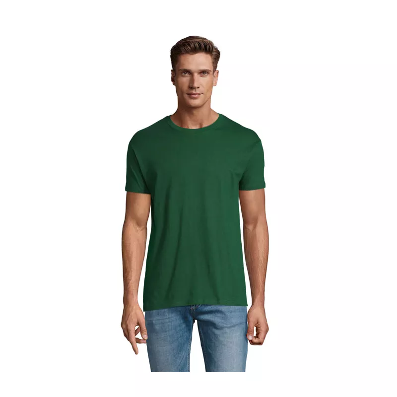 Koszulka unisex bawełniana 150 g/m² Sol's REGENT - Ciemno-Zielony (S11380-BO)