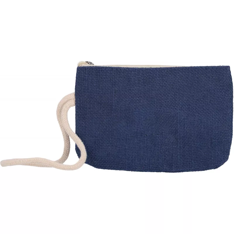 Torba z juty z portfelem MILDRED - niebieski (6086504)