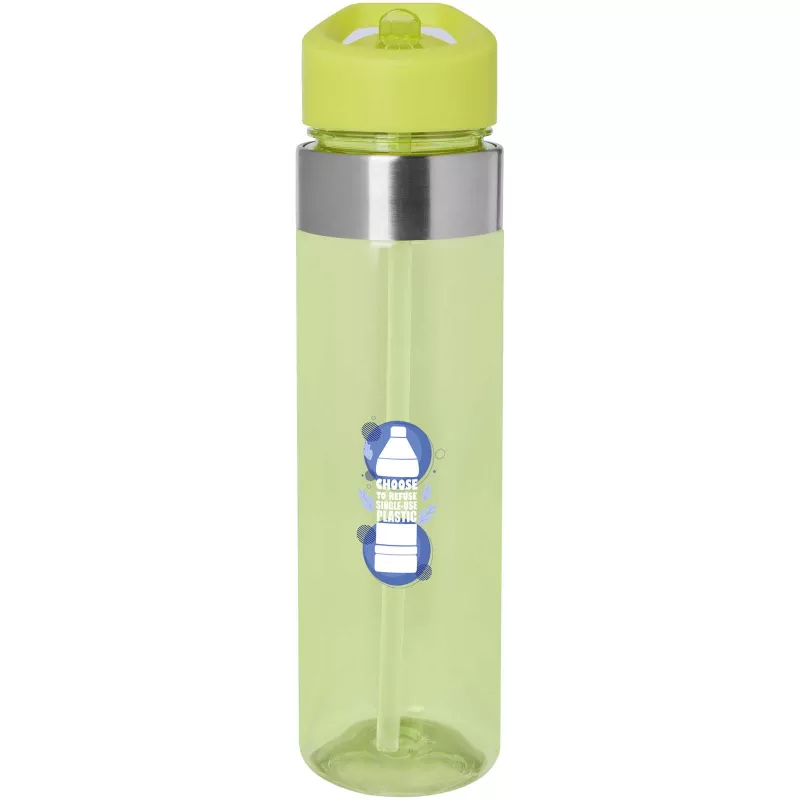 Dylan 650 ml Tritan butelka z wieczkiem z dzióbkiem - Limonka (10082463)