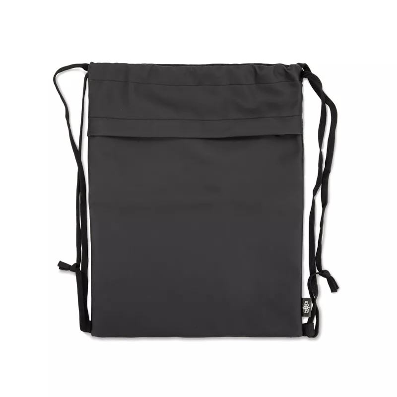 Worek na sznurkach BASKO - czarny (20606-02)