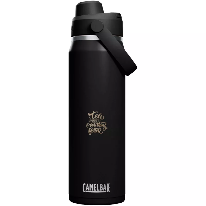 Camelbak® Thrive Chug VSS butelka na wodę ze stali nierdzewnej o pojemności 750 ml z zakrętką - Czarny (10088990)