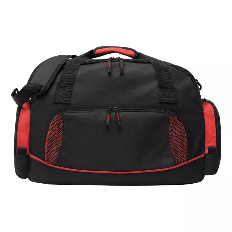 Torba sportowa - czarny, czerwony (56-0208563)