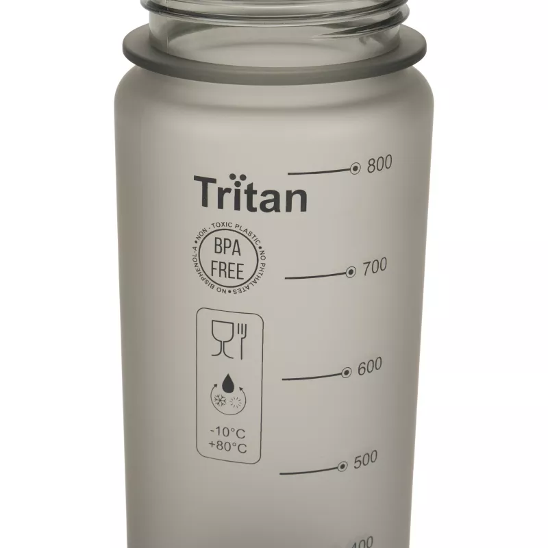 Butelka z tritanu 800 ml KIBO Schwarzwolf - szary (F4900200AJ307)