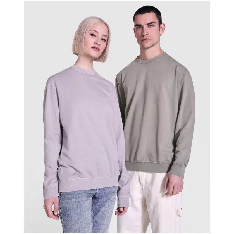 Jaya sweter unisex z okrągłym dekoltem - Żółty (R2203-YELLOW)