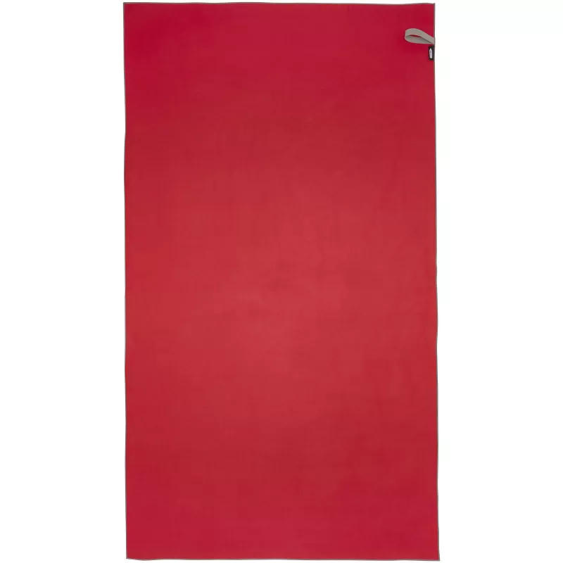 Pieter niezwykle lekki i szybko schnący ręcznik o wymiarach 100x180 cm z certyfikatem GRS - Czerwony (11332421)