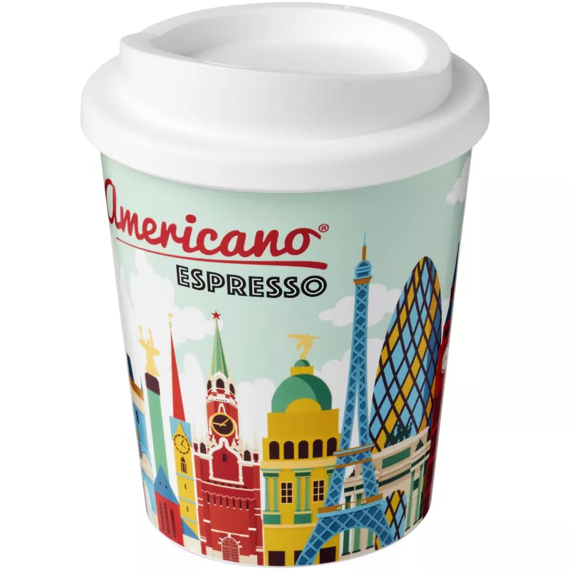 Kubek termiczny espresso z serii Brite-Americano® o pojemności 250 ml - Biały (21009101)