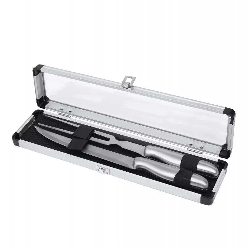 Zestaw sztućców - srebrny (56-0304370)