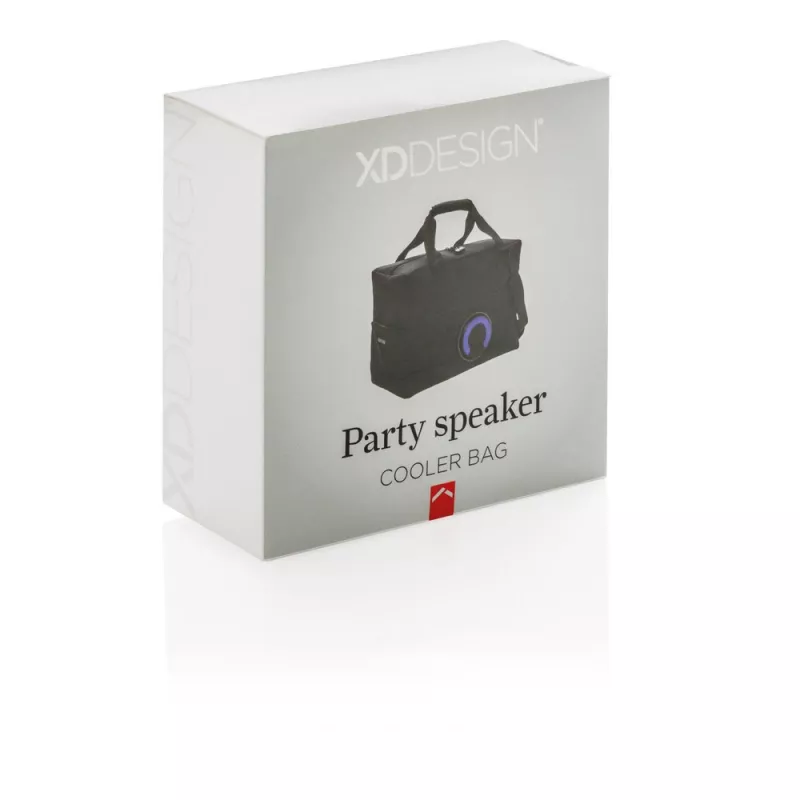 Torba termoizolacyjna Party, głośnik bezprzewodowy - czarny (P422.131)