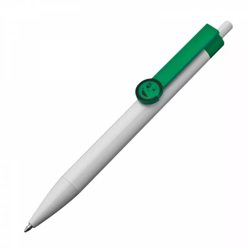 Długopis plastikowy CrisMa - zielony (1444109)