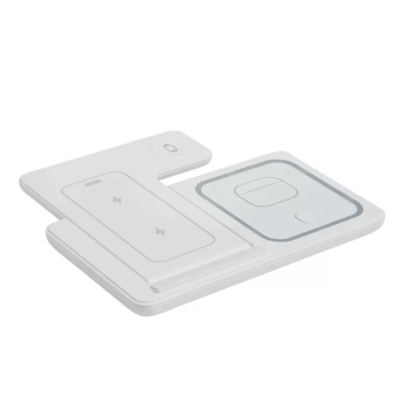 Wielofunkcyjna, skłądana indukcyjna stacja ładująca - biały (56-1107402)