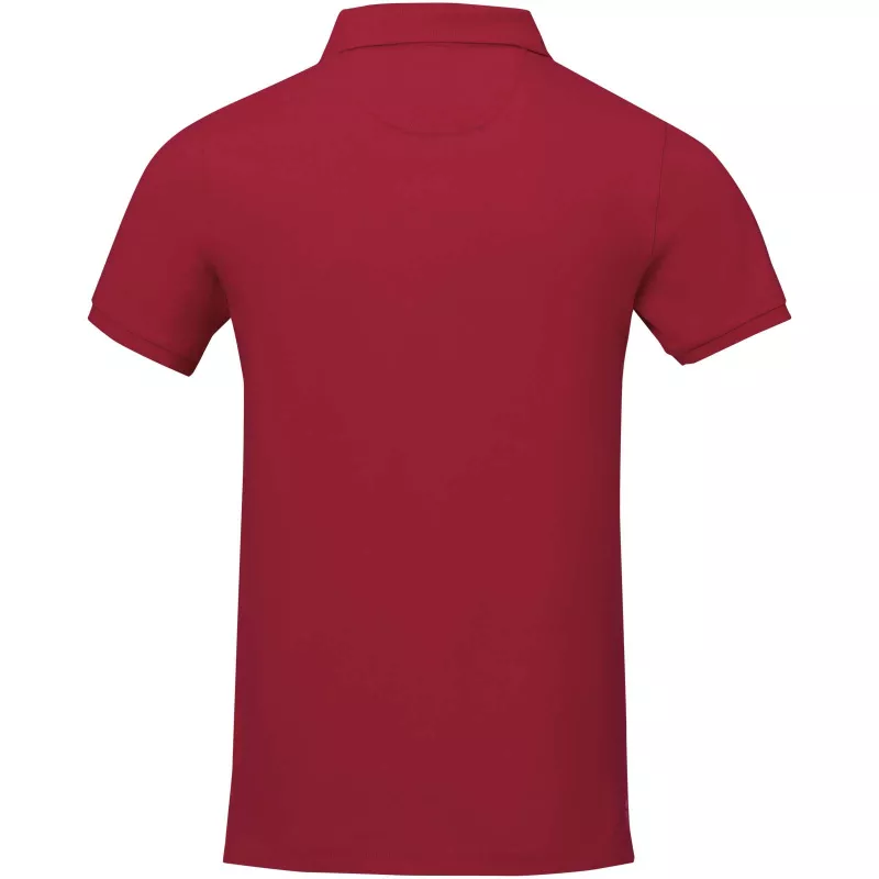 Męskie polo Calgary z krótkim rękawem - Czerwony (38080-RED)
