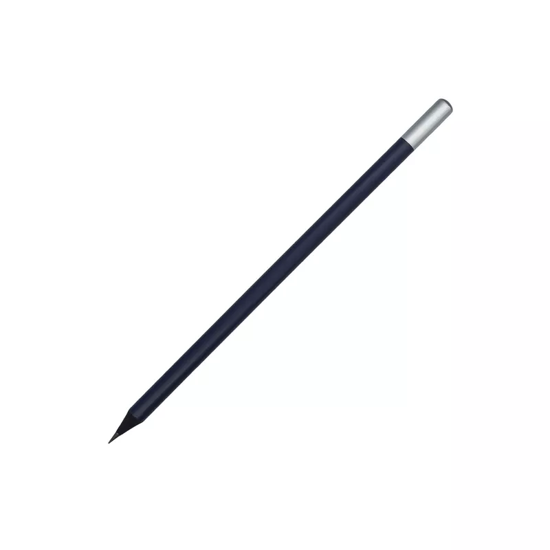 Ołówek z drewna barwionego na czarno - granatowy (R73812.42)