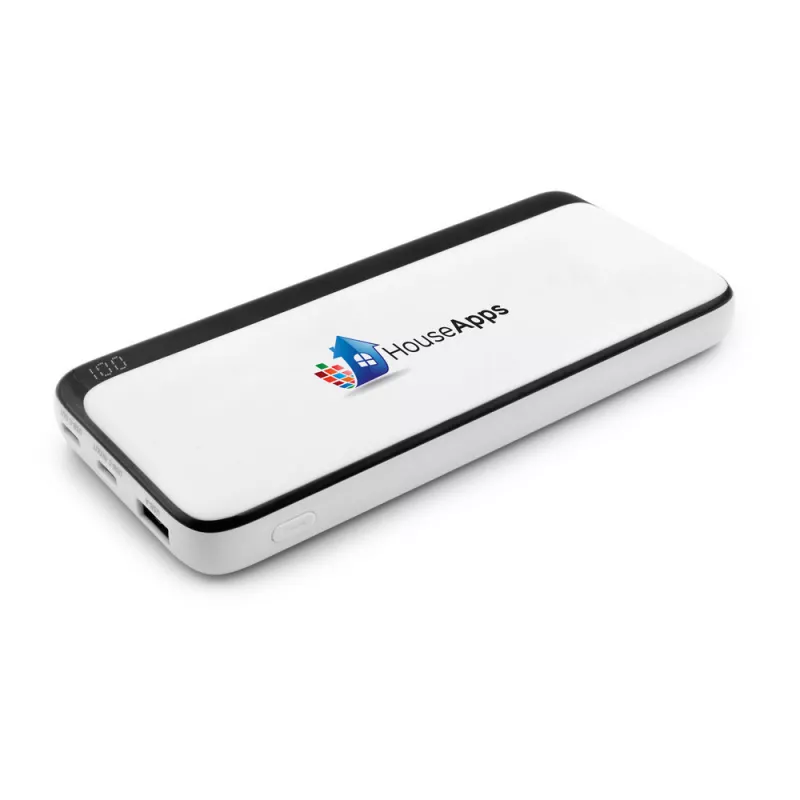Power bank 10000 mAh | Dejerius - biały (VA113-02)