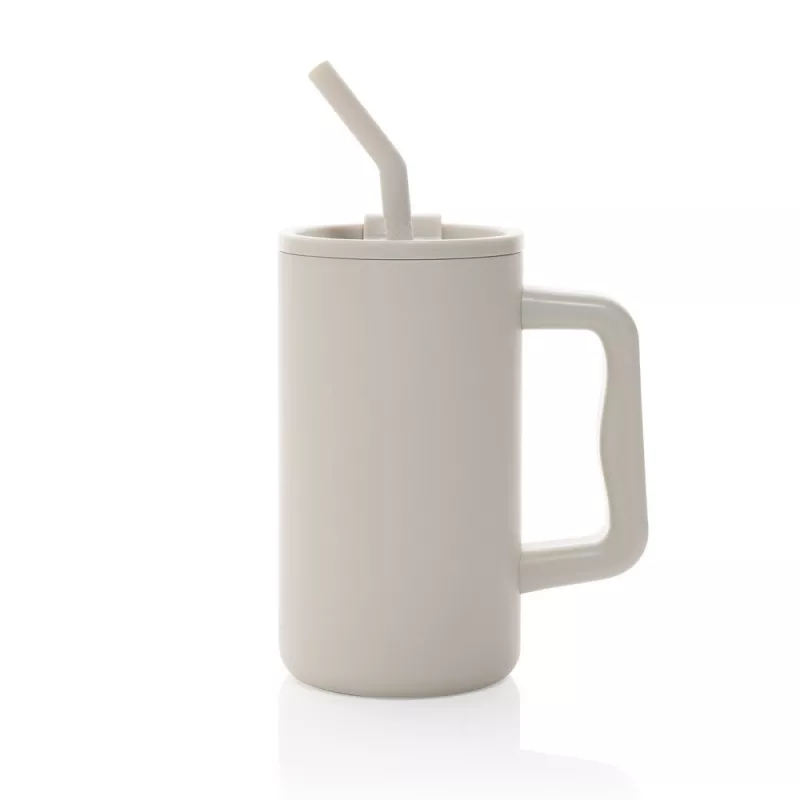 Kubek termiczny 800 ml Cube - beżowy (P437.3119)