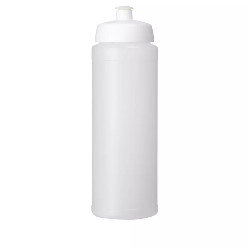 Bidon Baseline® Plus o pojemności 750 ml z wieczkiem sportowym - Biały-Przezroczysty (21069016)