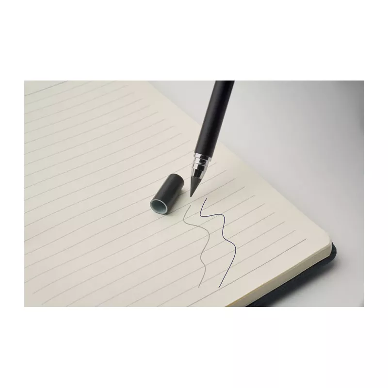 Notes A5 z długopisem 96 kartek w linię RINBOOK - Czarny (MO2687-03)