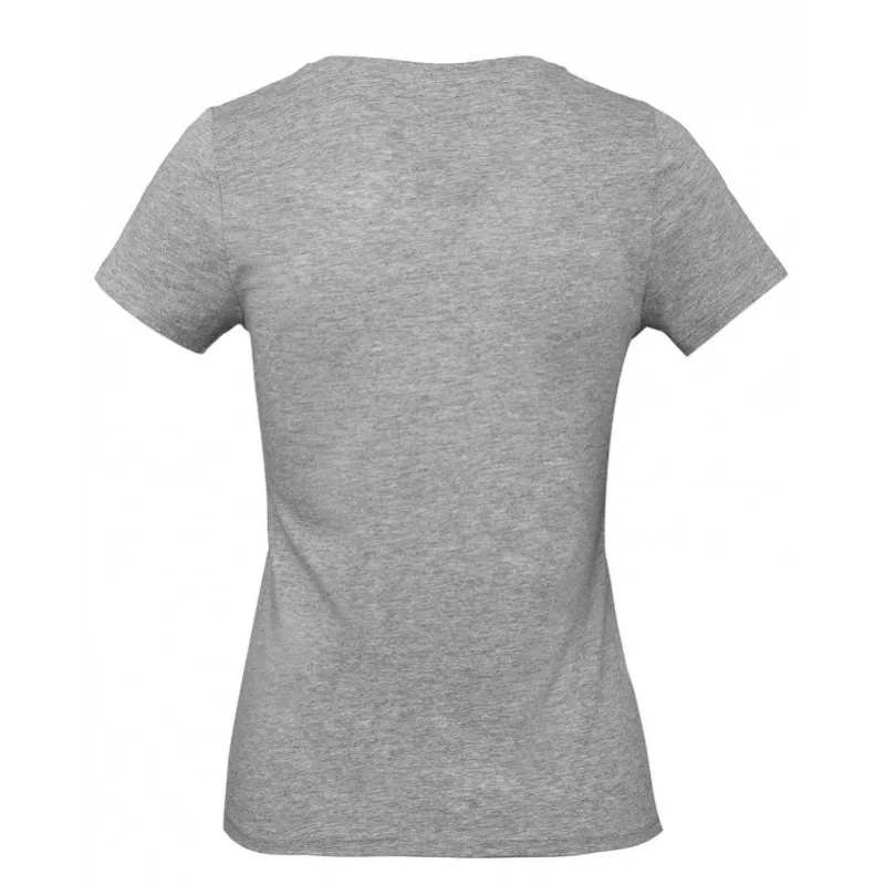 Damska koszulka reklamowa 185 g/m² B&C #E190 / WOMEN - Sport Grey (620) (TW04T/E190-SPORT GREY)