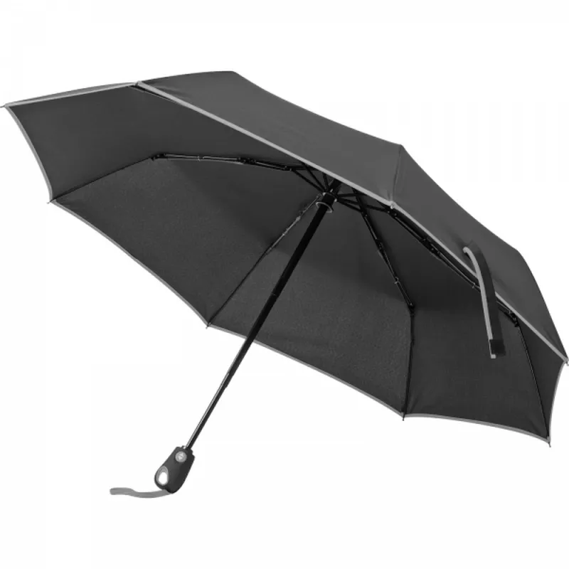 Parasol automatyczny ø100 cm BARTOLOME - szary (4351807)