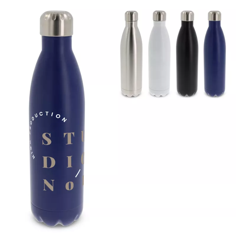 Butelka termiczna z podwójnymi ściankami Swing 750ml - ciemnoniebieski (LT98803-N0010)
