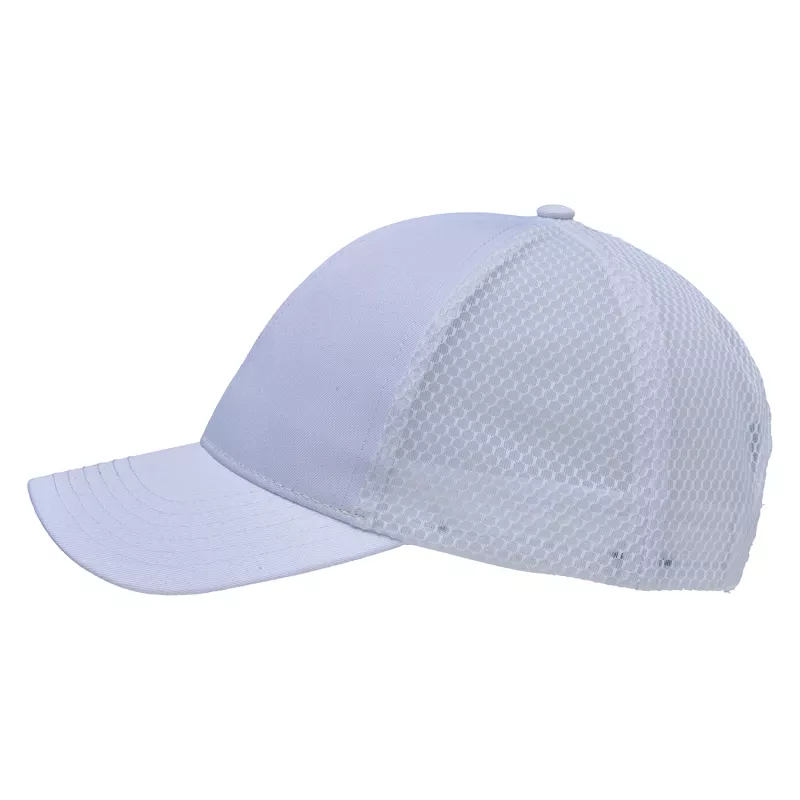 Czapka z daszkiem z poliestru poly twill 160 g/m² #3972 - Biały (HW-3972-WHITE)