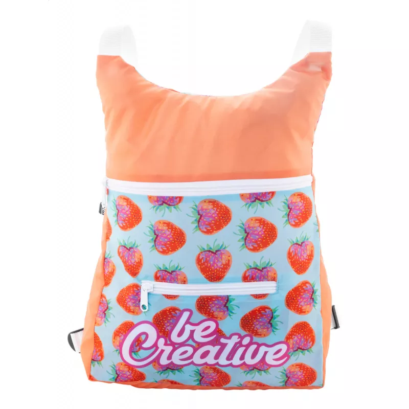 SuboBag Folback personalizowany składany plecak RPET - biały (AP716834-01)