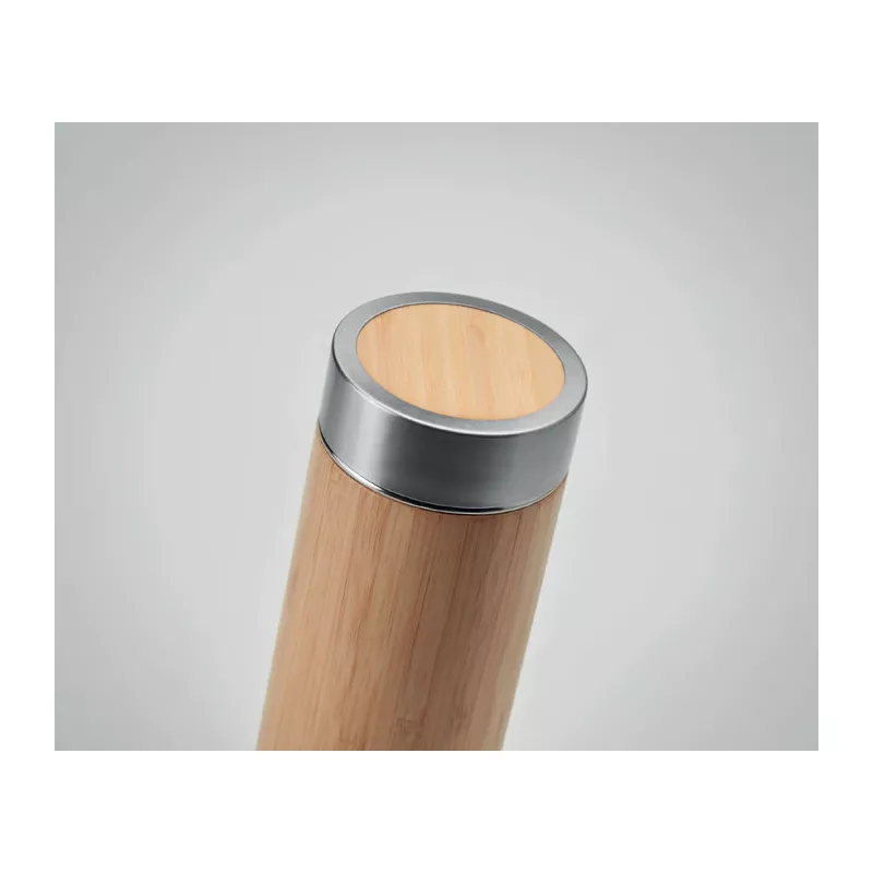 Termos w bambusowej obudowie 400 ml BATUMI - Drewna (MO9421-40)