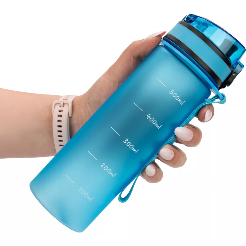 Butelka z tritanu BEAUMONT 570 ml - jasnoniebieski (387824)