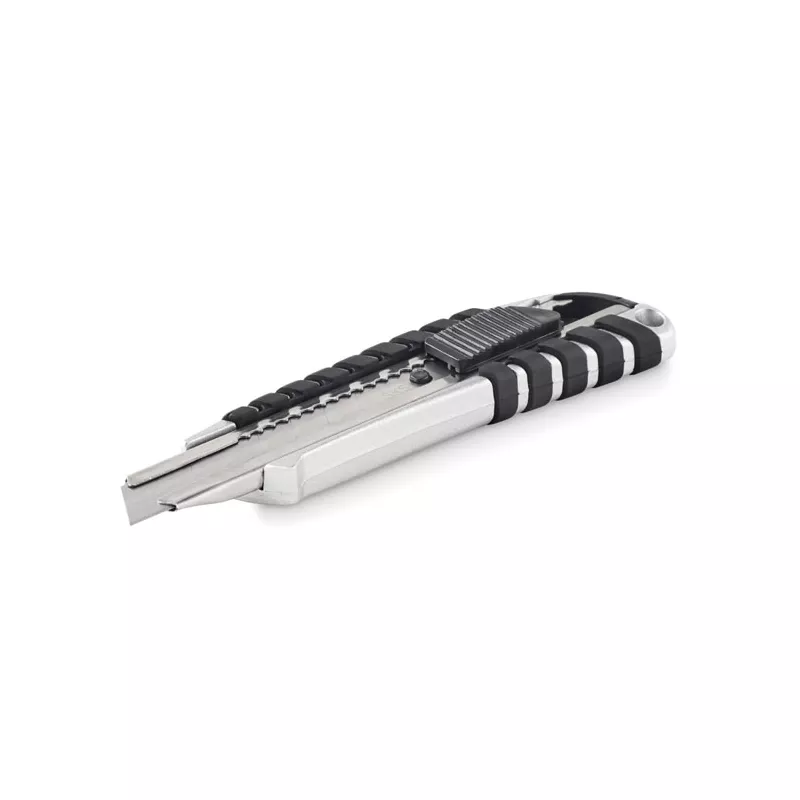 Nóż chowany z aluminium z 8 ostrzami BOWIE - Srebrny (MO6343-14)