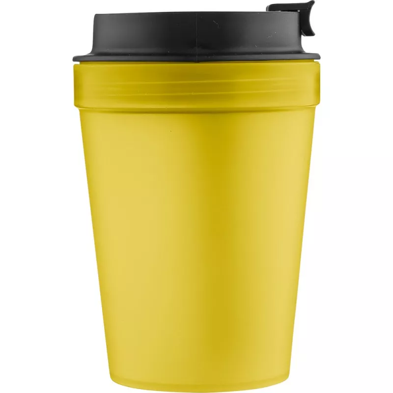Kubek podróżny 350 ml - żółty (VB287-08)