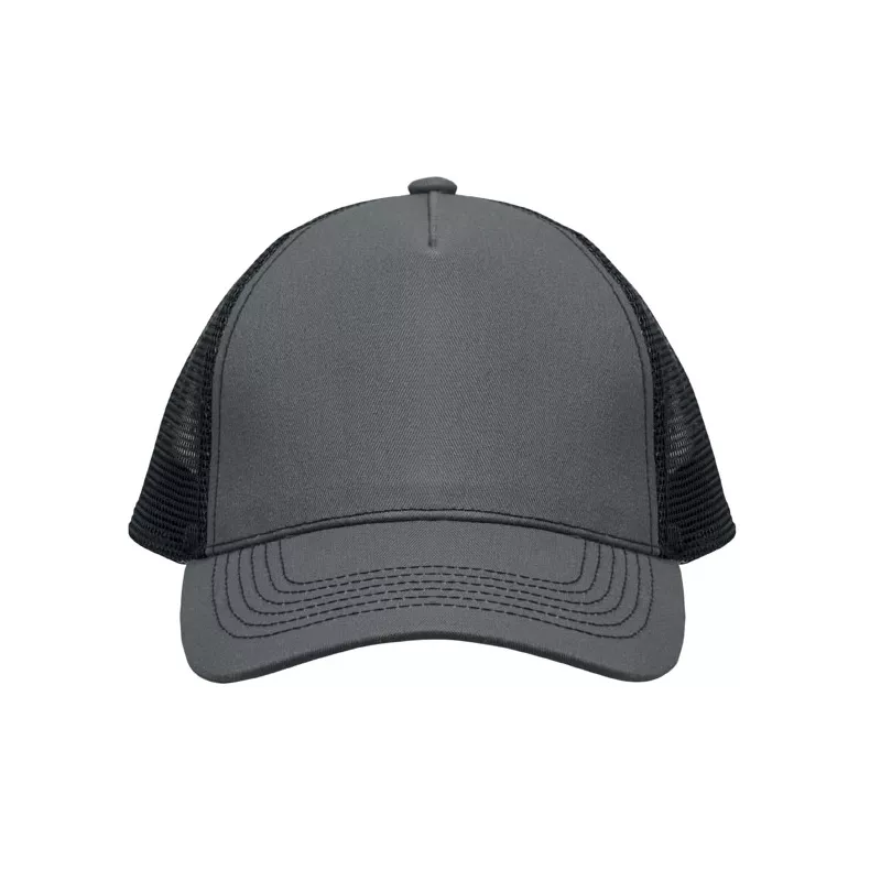 Czapka z daszkiem trucker bawełniana 250 g/m² BLIST - Kamienny Szary (MO2986-15)