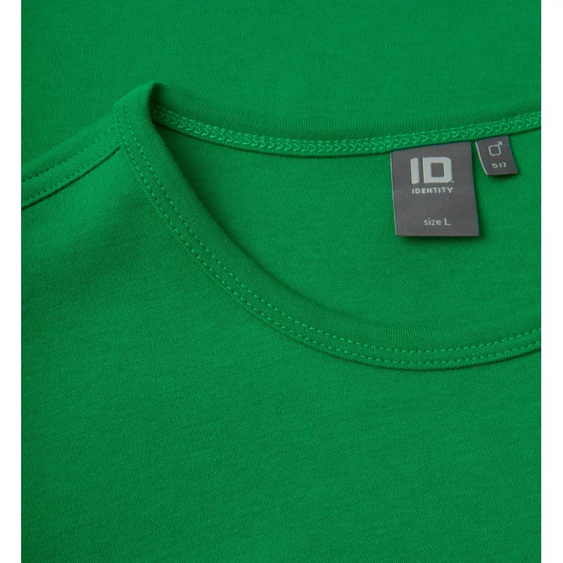 Koszulka bawełniana 210 g/m² ID Interlock T-shirt 0517 - Green (0517-GREEN)