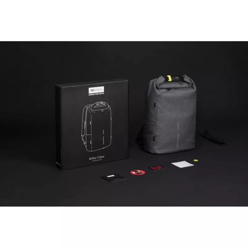 Urban Lite plecak chroniący przed kieszonkowcami - szary (P705.502)