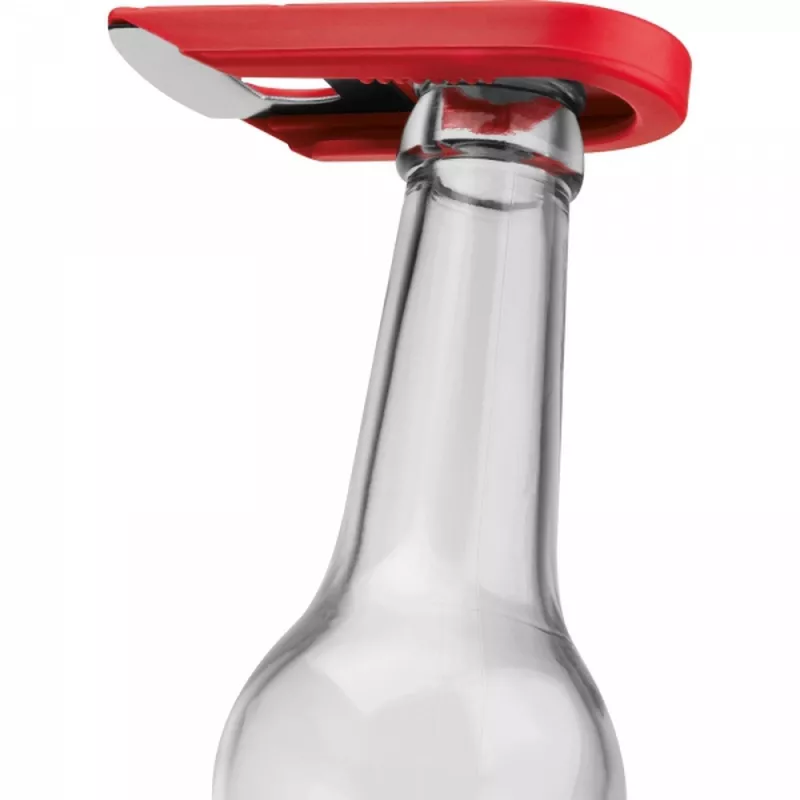 Otwieracz do butelek plastikowy UGO - czerwony (8302005)