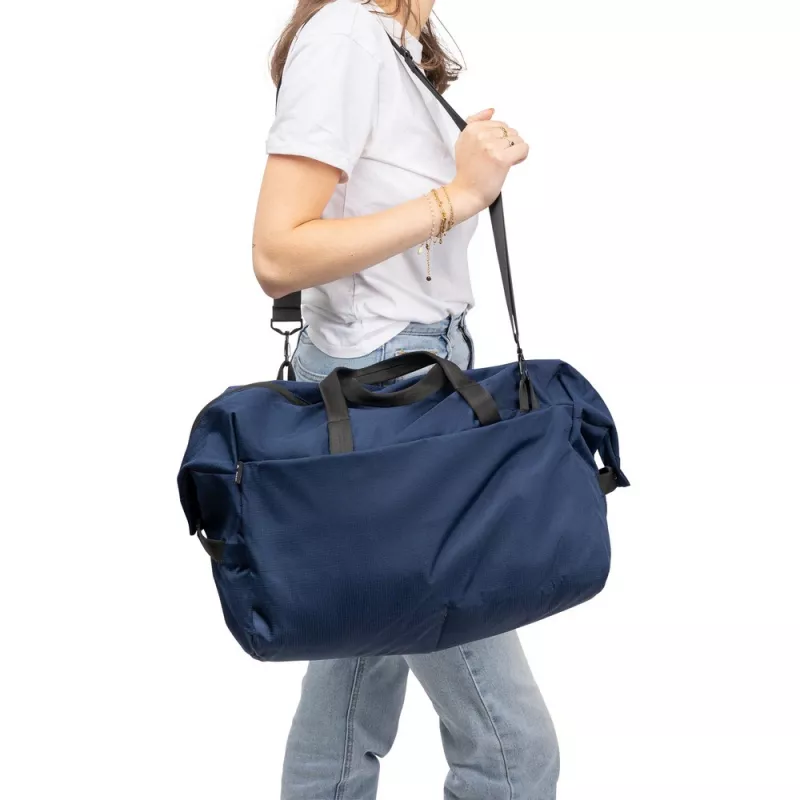 Torba sportowa, podróżna - niebieski (VB128-11)