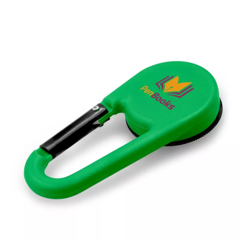 Kompas z karabińczykiem - zielony (V8682-06)