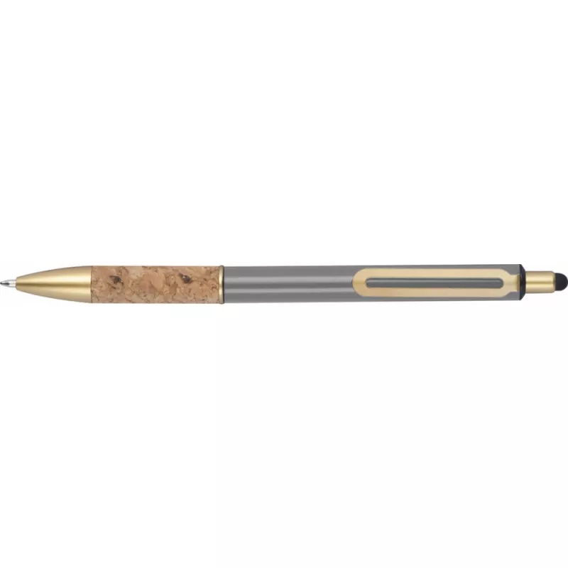 Długopis metalowy - szary (1369007)