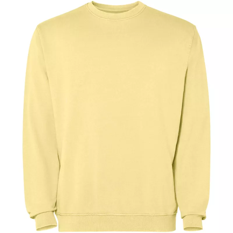 Jaya sweter unisex z okrągłym dekoltem - Żółty (R2203-YELLOW)