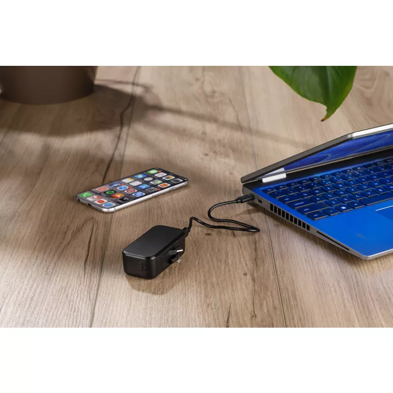 Powerbank ZIPPY 4500 mAh 20W - czarny (45139-02)
