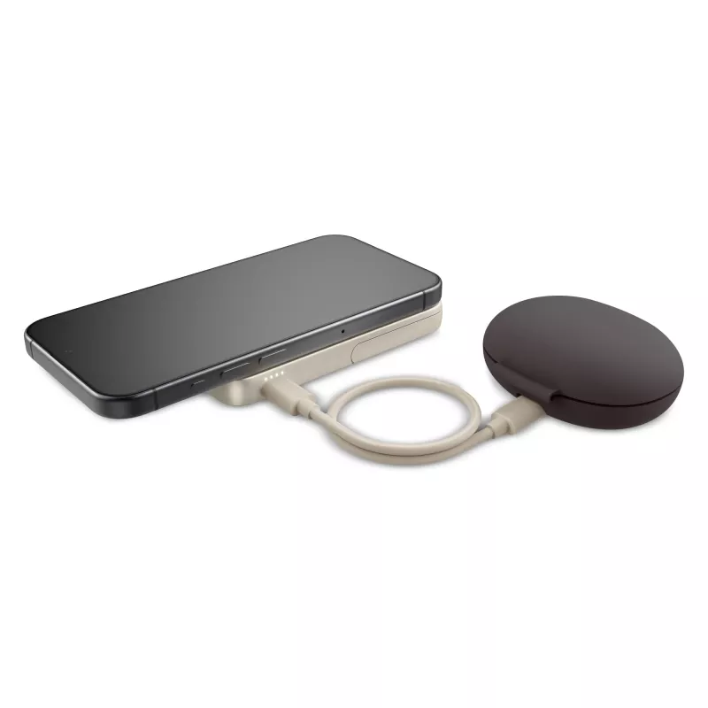 2PBM5000| Fresh 'n Rebel Compatible with MagSafe MagSafe Powerbank Wireless 5000mAh - beżowy (LT49413-N0055)