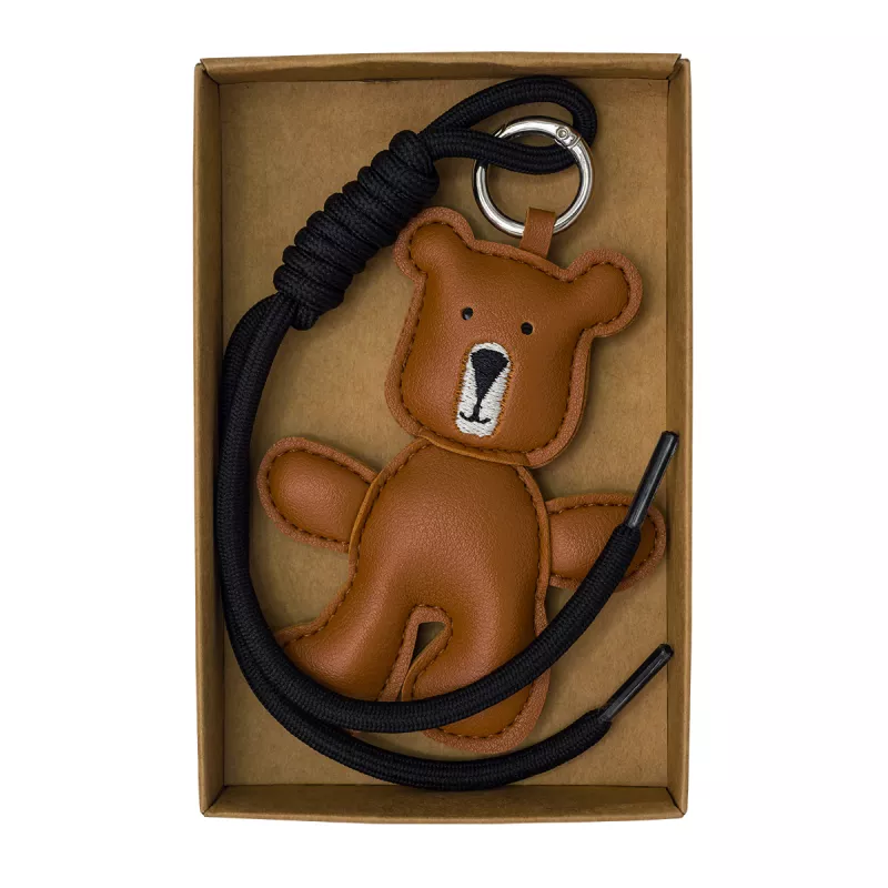 Brelok miś Caramel - brązowy (R73845.10)