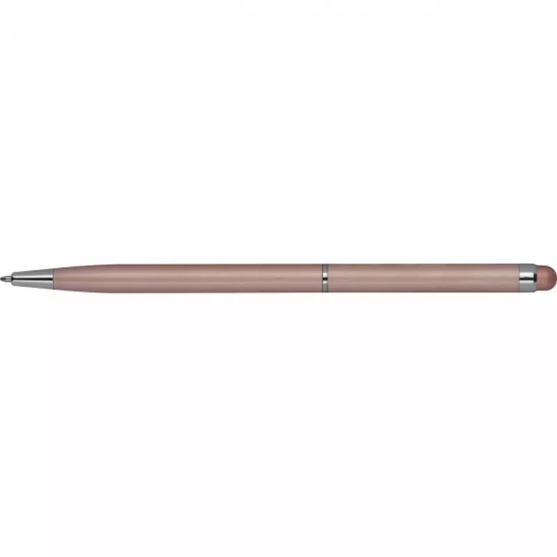 Długopis metalowy touch pen CATANIA - różowe złoto (297495)