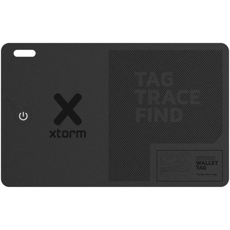 Wodoodporna przywieszka lokalizacyjna Xtorm WalletTag - Czarny (12461290)