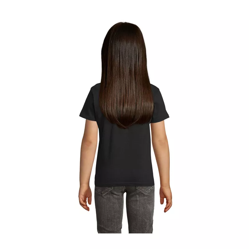 Koszulka organiczna 150 g/m² Sol's CRUSADER KIDS - Deep Black (S03580-DB)